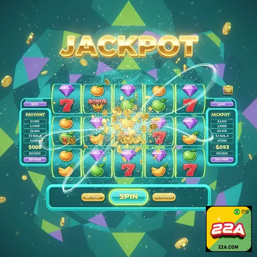 Imagem de uma tela de slot games com bônus de boas-vindas no Brasil