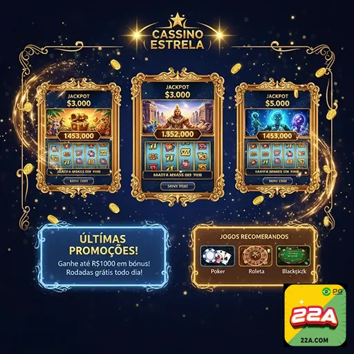 Imagem da homepage do site 22a mostrando destaque na 22a, líder em soluções criativas e inovadoras.